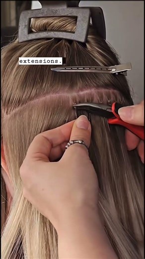 How to apply Nano Ring properly 🥇#nasahairfactory#hairextensions#nanoringextensions#vietnamesehair