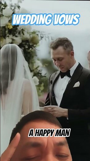The Funniest Wedding Vow Ever! Groom Turns His Vows Into a Stand-Up Comedy Show 😂💍