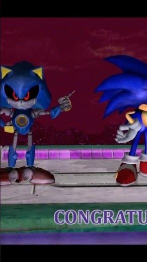 METAL SONIC, CHARACTER ENDING SUPER SMASH BROS MELEE (ACE BUILD 2.0)