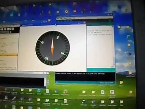 Arduino compass with with HMC5883l sensor