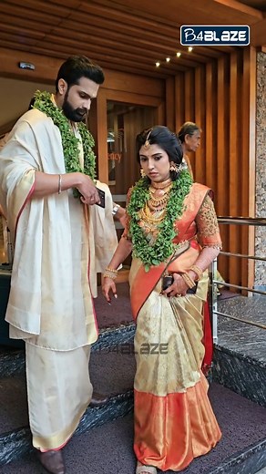കല്യാണം കഴിഞ്ഞ് വീട്ടിലേക്ക് പോകുന്ന ആക്ടർ രാമുവിൻറെ മകളും മരുമകനും😍#wedding | ramu daughter wedding | B4blaze Malayalam