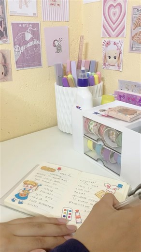 Mini kawaii journal 🍥 #journal #shorts