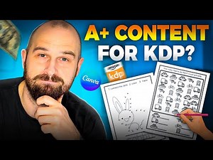 How to Create a+ Content on Amazon KDP with Canva - FREE TEMPLATES