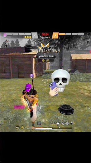 Simple 1 vs 3 Rush Gameplay 🔥⚡ #freefire #shorts #gaming #shortsfeed