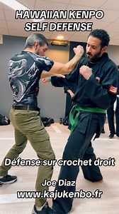 #selfdefense #kajukenbo #kenpo #martialarts #boxe Défense sur crochet droit 👊 Joe Diaz www.kajukenbo.fr formation en ligne-programme-stages-cours privés | Kajukenbo France