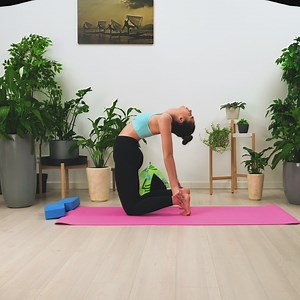 1.1K views · 42 reactions | How to do camel pose: | 5-Minute Workouts | Facebook