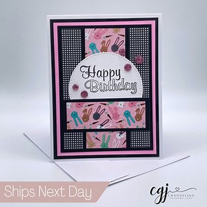 Handmade Bunny Birthday Card for Her - Etsy