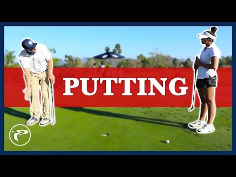 Junior Golf Lesson - Golf Putting Drills & Technique