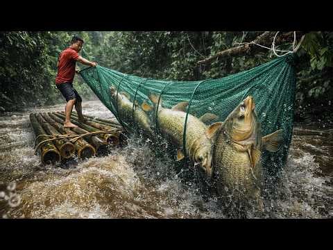What Happens When You Stretch a Net Across a Wild River? | by ‪@chuctonbinh‬