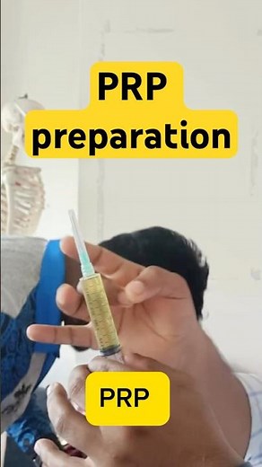 PRP preparation