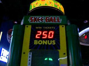 Tower of Power arcade game jackpot win