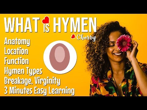 What is hymen? Hymen structure anatomy, Function, Types of hymen, Hymen breakage, Virginity relation