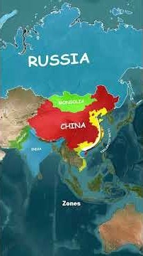 Surprising Facts About China's Geography #china #geography #shorts