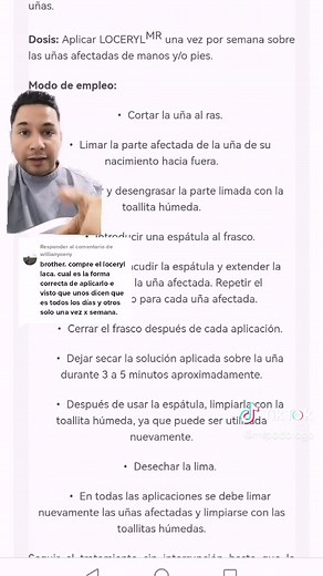 Cómo usar Loceryl para el tratamiento de onicomicosis