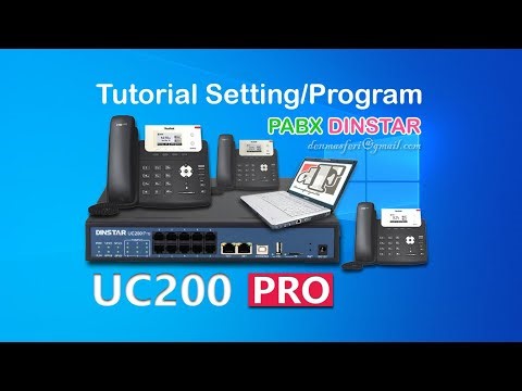 Tutorial Setting Program IP PBX Dinstar UC200 PRO (versi baru)
