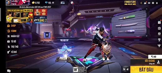 Futuristic Character Customization in FREE FIRE MAX