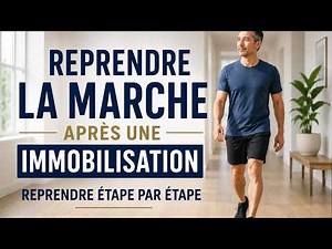 Reprendre la marche après une immobilisation