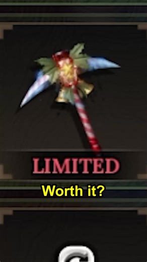 is Candy Cane Pickaxe worth it? #theforge #roblox #fyp | the forge