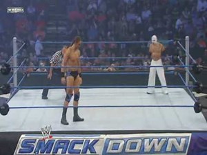 Drew McIntyre vs. Rey Mysterio (SmackDown 08 06 2010) Part 1