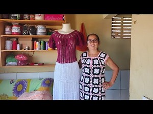 A CROCHÊTEIRA SANDRA APRESENTOU BELÍSSIMOS TRABALHOS DE CROCHÊ| VEJA