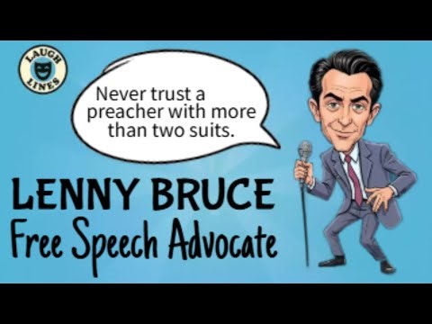 Lenny Bruce: The Comedian Who Changed Free Speech Forever | Laugh Lines