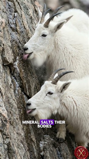 Mountain Goats Defying Gravity on Impossible Cliff Wall