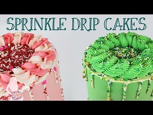 Sprinkle Drip Cakes | 5 Steps To Perfect Sprinkle Drips