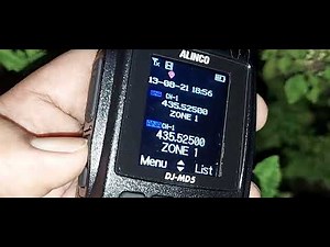 Alinco DJMD5XEG VHF UHF handheld with APRS GPS features
