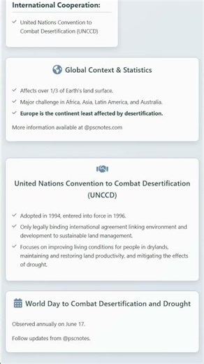 Desertification: Causes, Impacts, and Mitigation Strategies