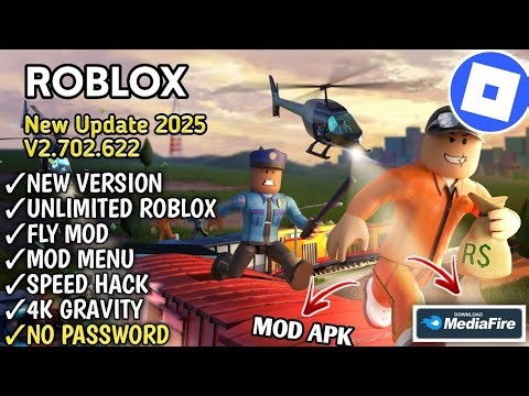 Roblox MOD APK v2.702.622 Gameplay - Roblox MOD MENU APK (Unlimited Robux & Money) Legal way