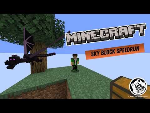Minecraft Sky Block Speedrun