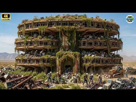 ULTIMATE Abandoned Desert Hotel Cleanup & Renovation