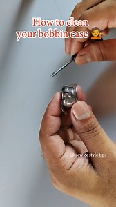 Don't forget ! clean the bobbin case #reels #fbreels #sewingmachine #sewingmachinerepair #silaimachine #sewingtipsandtricks #tailoring #sewingtips #stiching #explorerpage #sewingideas #reelschallenge #boutique #craft #creative #diy #diyideas #viralreelsfacebook | Sew & Style Tips