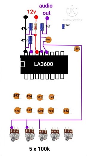 The Ultimate DIY Graphic Equilizer Circuit for Biginners #graphicequalizer #amplifier