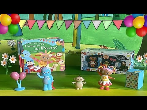 In The Night Garden Come To The Party Book | Night Garden Party Toy Figure Set! | Story Time & Play!