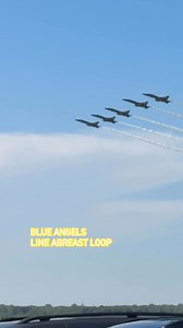 9.8K views · 476 reactions | Blue Angels perform Line Abreast Loop maneuver at Naval Air Station Oceana #nasoceana #airshow #Navy250 | Love Airplanes and Stars | Facebook