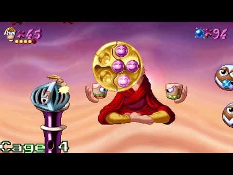 Rayman (PSX) - Gong Heights Electoon Cages