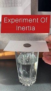 89K views · 1.2K reactions | EXPERIMENT OF INERTIA || #science #scienceexperiments #inertia #fbreelsvideo | Aayu Physics | Facebook