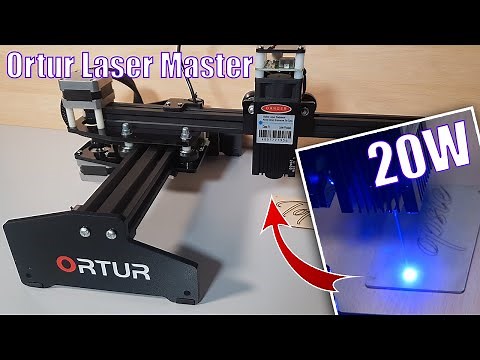 A very useful 20W LASER engraver! Ortur Laser Master 20W