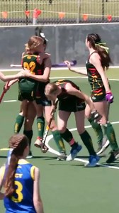 Claudia Windsor scoring the winning goal for the U13s when they beat ACT this morning! Well done Tassie! 😎 | Hockey Tasmania