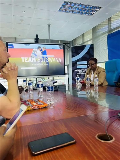 🇧🇼 commonwealth Games 2026 team unveiling 🇧🇼 #ticktock #fyp @Candy ❤️ @Naledi