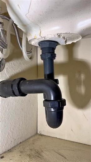 😅 Bathroom Sink P Trap Surprise Fixed the Right Way ✅