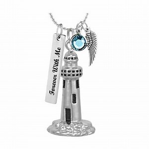 Lighthouse Ash Pendant Urn - Love Charms™ Option - Etsy