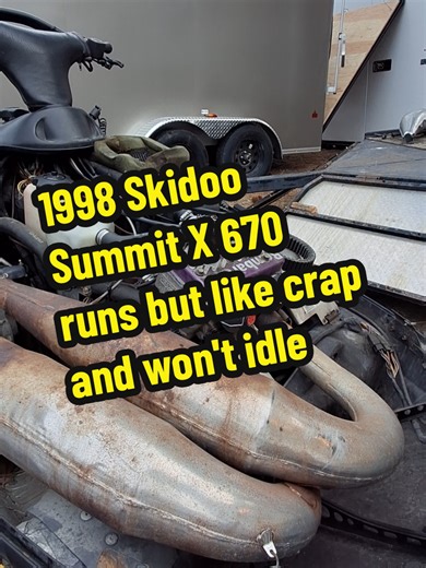 Troubleshooting 1998 Skidoo Summit X 670 Idle Issues