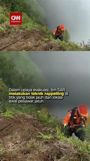 Tim SAR Gabungan Evakuasi Korban Pertama Pesawat ATR 42-500