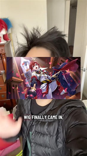 Riddle’s wig finally came !
