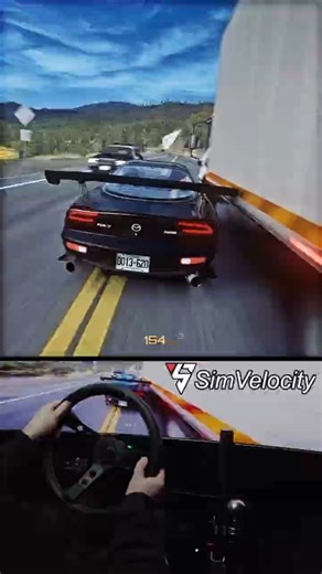 Rotary Chaos: 660HP RX-7 Dancing Between Lanes in the Canyons ⚡ | Assetto Corsa