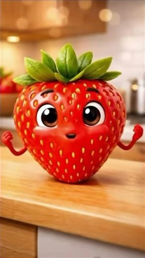 3d animation fruits / annar/strawberry 🍓/coconut 🥥/ fruits name