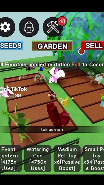 1 cockatrice 3yibu saja, ready 7 cocka yaa #growagarden #roblox #ZxFStore #fyp