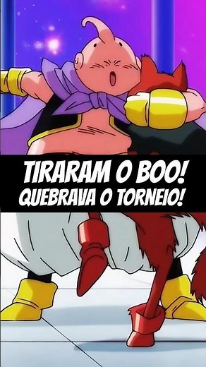 Majin Buu was too good for the Tournament of Power